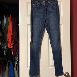Hollister high-rise super skinny classic stretch  Denim Jeans 7L w38 l32